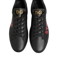 9183558.jpeg Dolce & Gabbana Black Street Life Low Top Men Sneakers Shoes