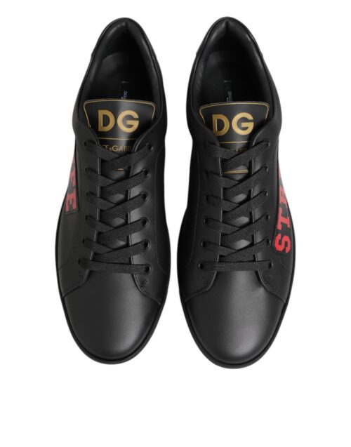 9183558.jpeg Dolce & Gabbana Black Street Life Low Top Men Sneakers Shoes