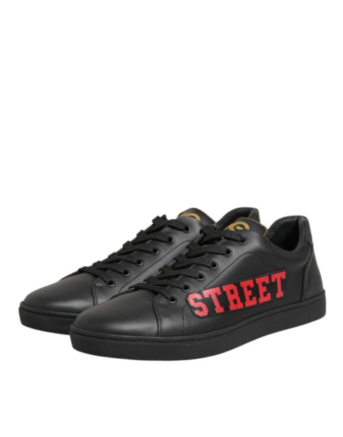 9183559.jpeg Dolce & Gabbana Black Street Life Low Top Men Sneakers Shoes