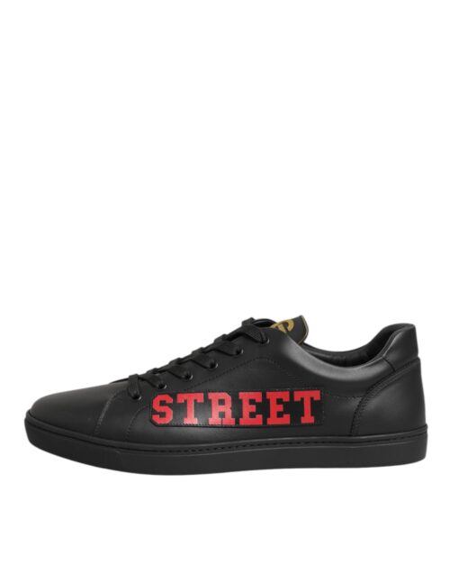 9183561.jpeg Dolce & Gabbana Black Street Life Low Top Men Sneakers Shoes