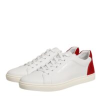 Dolce & Gabbana valged punased meeste madalad tossud