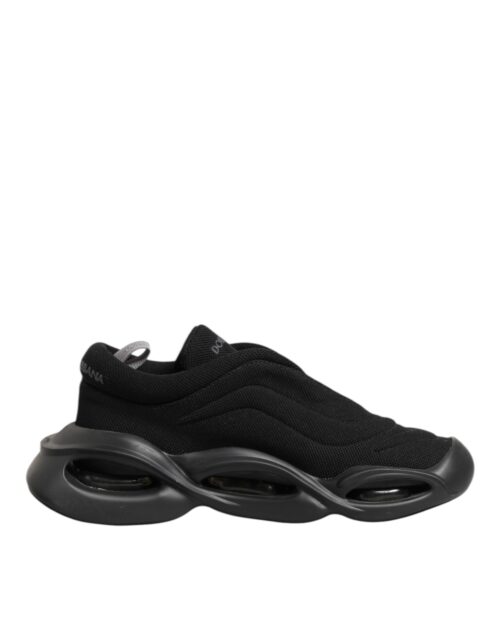 Dolce & Gabbana mustad paeltega Wave madalad meeste tossud