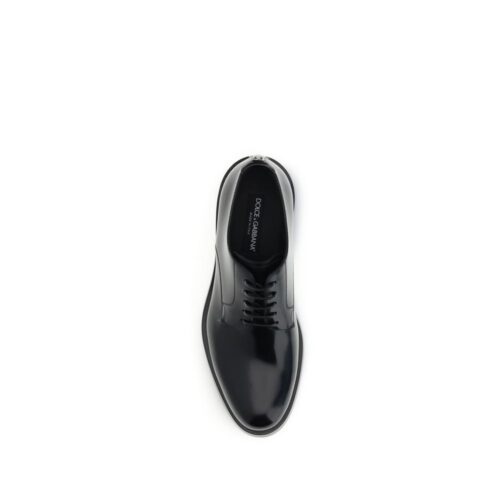9211808.jpeg Dolce & Gabbana mustad Bos Taurus Oxford- ja Derby kingad