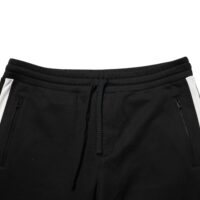 Dolce & Gabbana mustad puuvillased jogger-dressipüksid
