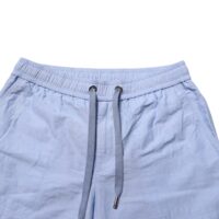 Dolce & Gabbana helesinised linasest keskmise vöökõrgusega meeste bermuudad