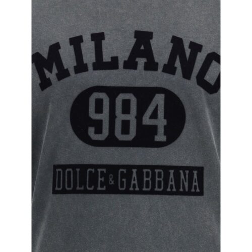 Dolce & Gabbana hall puuvillane T-särk