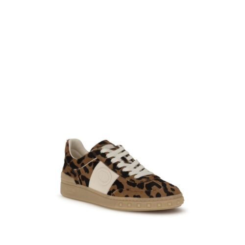 9257974.jpeg Valentino Garavani Multicolor Calf Leather Bos Taurus Low Top Sneakers