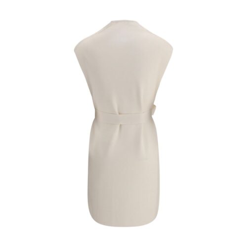 Max Mara kreemikas viskooskangast mantel