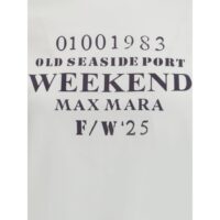 Max Mara White Cotton T-Shirt