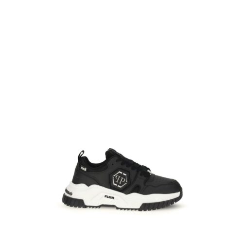 Philipp Plein Black Athletic Sneakers