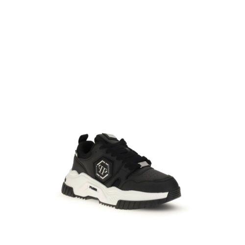 Philipp Plein Black Athletic Sneakers