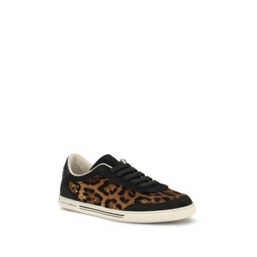 Dolce & Gabbana mitmevärvilised madalad tossud Saint Tropez leopard