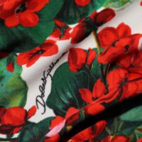 Dolce & Gabbana mitmevärviline lilleline lühike Portofino kleit