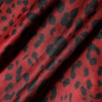 9396949-1.jpeg Dolce & Gabbana punane leopardimustriga ümberlõikeline pikkade varrukatega kleit