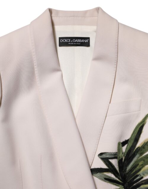 Dolce & Gabbana beež tikanditega üherealine jakk