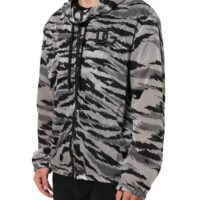 Dolce & Gabbana hall kamuflaažiga kapuutsiga dressipluus-jakk