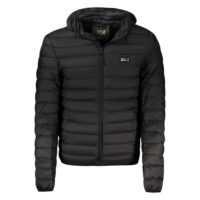 Cavalli Class Black Polyester Men's Jacket