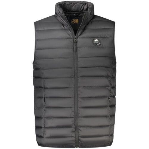 Cavalli Class Nero Polyester Mens Jacket