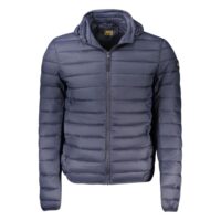 Cavalli Class Blu Polyester Men Jacket