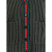 Gucci kahevärviline villane varrukateta kampsun