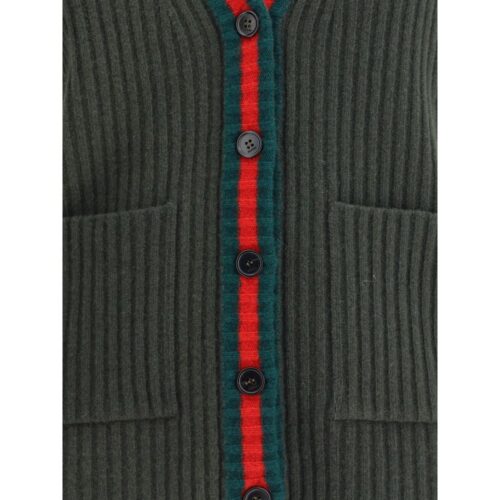 Gucci kahevärviline villane varrukateta kampsun