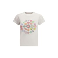 Balenciaga valge puuvillane T-särk