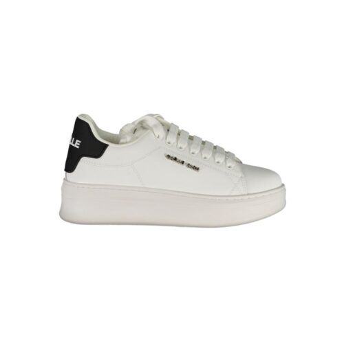 Gaelle Paris Bianco Poliuretano Women Sneaker