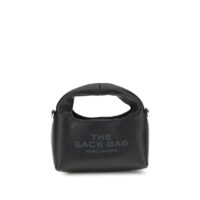 Marc Jacobs Black Calf Leather Bos Taurus Shoulder Bag