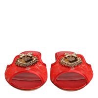 Dolce & Gabbana Red Devotion pitsist lamedad sandaalid