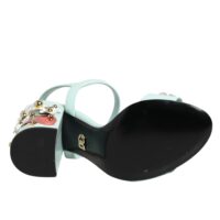 9525684.jpeg Dolce & Gabbana mündirohelised lillede ja neetidega kõrged sandaalid