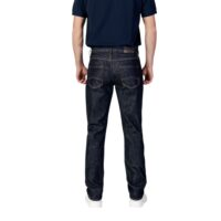 Armani Exchange Blue Polyester Skinny Jeans