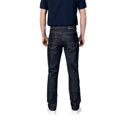 Armani Exchange Blue Polyester Skinny Jeans