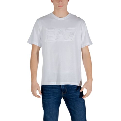 9528766.jpeg EA7 Emporio Armani White Cotton T-Shirt
