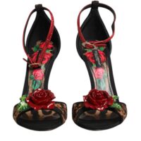 9530485.jpeg Dolce & Gabbana pruunid leopardimustriga kristallroosidega sandaalid