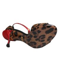9530491.jpeg Dolce & Gabbana pruunid leopardimustriga kristallroosidega sandaalid