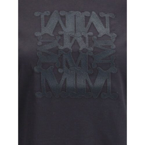 Max Mara must puuvillane T-särk