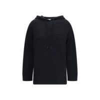 Max Mara must villane kapuutsiga džemper