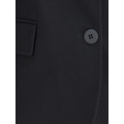 Max Mara Black Fleece Wool Clothing