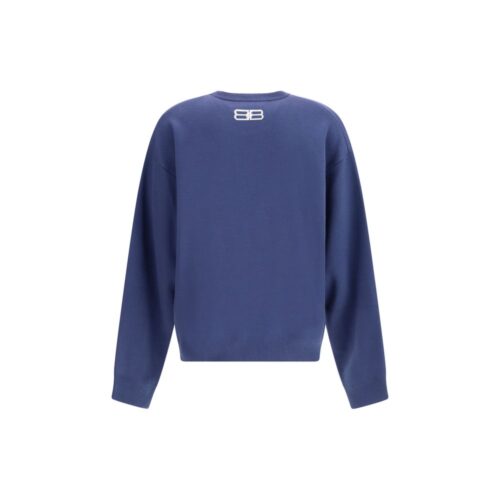 Balenciaga sinine villane sweatshirt