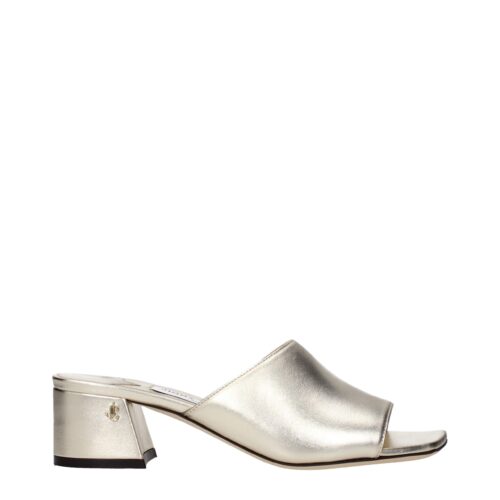 Jimmy Choo Kuldsed platvormsandaalid