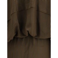 Petar Petrov mitmevärviline siidist vabaaja kleit