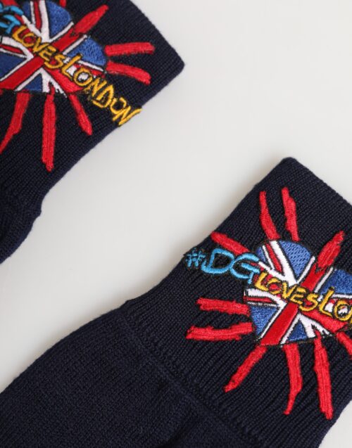 Dolce & Gabbana sinised villased #DGLovesLondon tikandiga labakindad