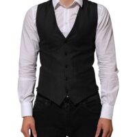 Dolce & Gabbana must villane meeste pidulik vest