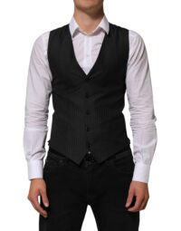 Dolce & Gabbana must villane meeste pidulik vest