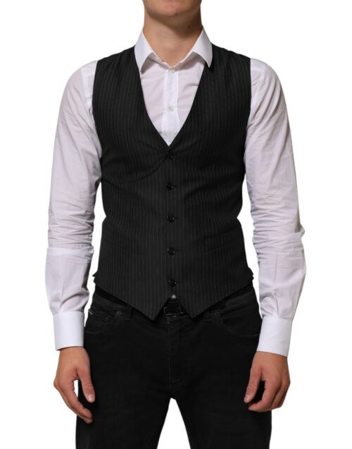 Dolce & Gabbana must villane meeste pidulik vest