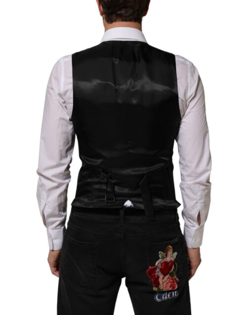 Dolce & Gabbana must villane meeste pidulik vest