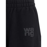 Alexander Wang Black Cotton Joggers (Workout Pants)