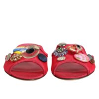 Dolce & Gabbana punased kaunistustega lamedad plätud