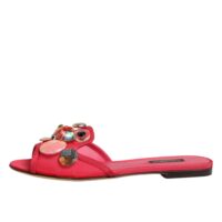 Dolce & Gabbana punased kaunistustega lamedad plätud