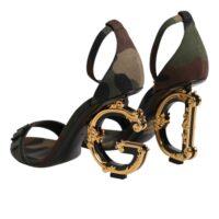 9660802.jpeg Dolce & Gabbana mitmevärvilised DG logoga kontssandaalid kamo mustriga